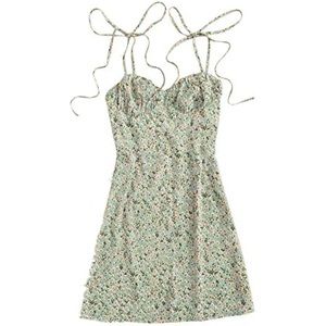 Floerns Summer Tie Strap Dress - size L